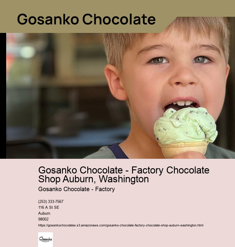 Gosanko Chocolate - Factory Chocolate Shop Auburn, Washington